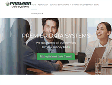 Tablet Screenshot of premierdatasystems.com